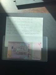 Oman 5 Rials Year 2020 UNC
