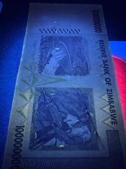Authentic Zimbabwe Currency 10 Billion Dollars Banknote, CIRCULATED Bill, P-85