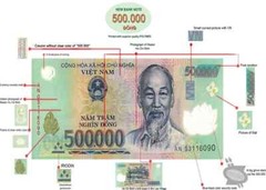 5 MILLION Vietnam Dong (10 x 500,000) USA Seller – UNCirculated – AUTHENTIC VND
