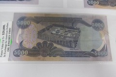 $5,000 Central Bank Iraq 5000 x 5 Pcs Iraqi Dinar Currency Uncirculated