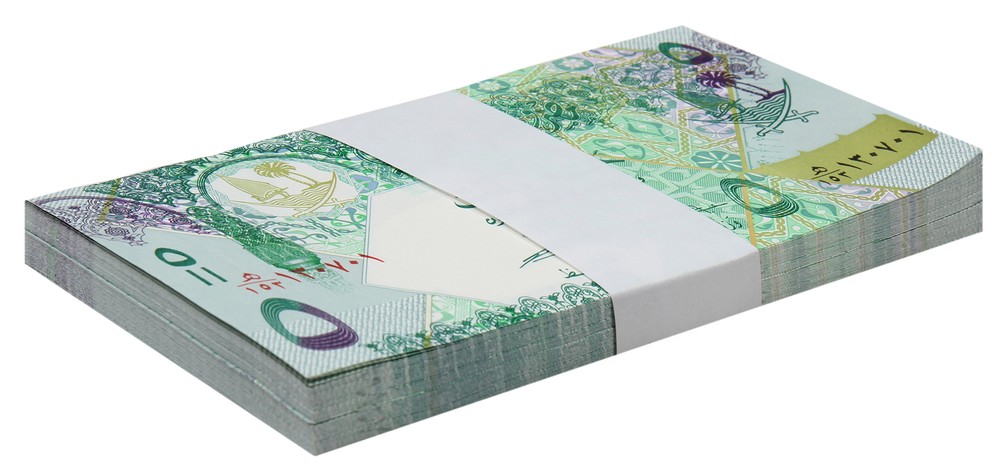 Qatar 5 Riyals, 2008 ND, P-29a.2, UNC X 100 PCS Bundle Pack