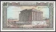 Lebanon 50 Livres (1988) P65d banknote – UNC