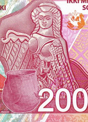 Uzbekistan 2000 SOM P-87 2021 Uzbek Girl UNC World Currency Money Bill BANK NOTE