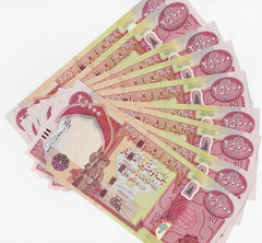 1 MILLION IRAQI DINAR – 1,000,000 IQD – 40 x 25000 UNCIRCULATED IQD Money & COA