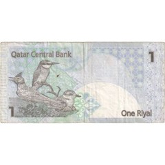 [#636567] Qatar, 1 Riyal, 2008, Undated (2008), KM:28, EF