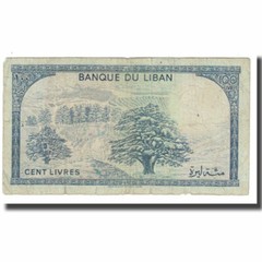 [#618030] Banknote, Lebanon, 100 Livres, KM:66b, VF(20-25)