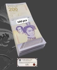 100 X VENEZUELA 200 DIGITALES 2023 UNC 200 Million Bolivar SOBERANO USA SELLER