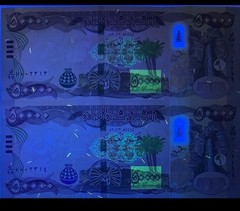 Iraq 500,000 Dinars 2023 50000 x 10 1/2 Million IQD 500k Iraqi Dinars Authentic
