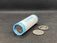 UNCIRCULATED UNWRAPPED QATAR 25 DIRHAM COIN STACK (40 PCS IN 1) (QATARI RIYAL)