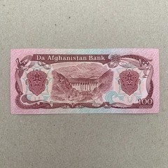 AFGHANISTAN 100 AFGHANIS BANKNOTE WORLD PAPER MONEY Red Currency Memorabilia