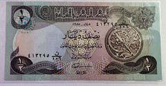 Iraqi Bankenotes And Coins, The 1 Fils ,10 Fils Coins Are UNC, Others About UNC