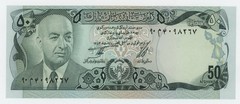 Afghanistan 50 Afghanis SH1354 / 1975 Pick 49.b UNC Uncirculated Banknote