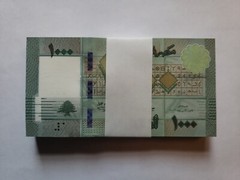 Lebanon 1000 Livres 2016 P 90 UNC Lot 25 PCS banknote Bundle USA SELLER