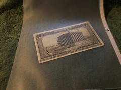 Lebanese paper money in circulation circa 1975- 50 livres
