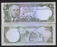 Afghanistan 10 Afghanis 1973 Pick 47a aUNC-UNC Series 99