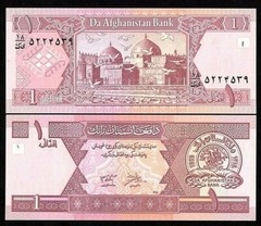 AFGHANISTAN 1 AFGHANI NOTE 2002 UNC BANKNOTE WORLD PAPER MONEY P-64
