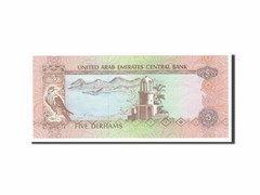 [#155445] Banknote, United Arab Emirates, 5 Dirhams, 1982, UNC(65-70)