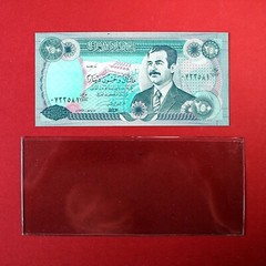 SADDAM HUSSEIN IRAQI CURRENCY 250 DINARS MONEY NOTE UNC BANKNOTE BILL-Free Ship
