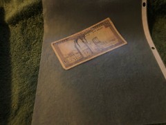 Lebanese paper money in circulation circa 1975- 10 livres
