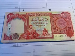 4x $25,000 = $100,000 IRAQI DINAR. Un Circulated great Price-fast Ship.💰