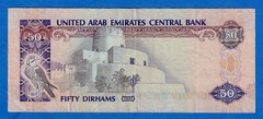 UAE United Arab Emirates 50 Dirham 1996 P-14b Circulated Note 074532936