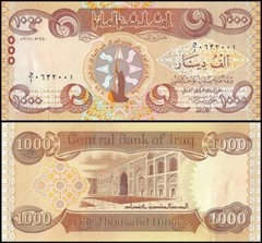 100,000 NEW IRAQI DINAR 100x 1000 IQD ( FULL Bundle ) AUTHENTIC UNC Banknotes