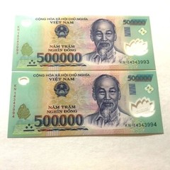 5 MILLION Vietnam Dong (10 x 500,000) USA Seller – UNCirculated – AUTHENTIC VND