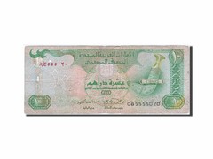 [#260673] Banknote, United Arab Emirates, 10 Dirhams, 1989-1996, 1995, KM:13b, V