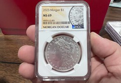2023 $1 Morgan NGC MS 69 (FJ)
