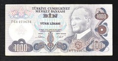 Turkey 1000 , 1.000 Lira 1981 * Mustafa Kemal ATATÜRK * P 191 Serie : F 64 ***