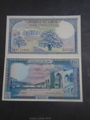 LEBANON , P 66d, 100 Livres , 1988 , UNC