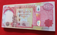 1 MILLION Iraqi Dinar IQD UNCIRCULATED 40×25,000 VERIFIED AUTHENTIC Currency COA