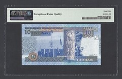 Jordan 10 Dinars 2020/AH1441 P36h Uncirculated Grade 68