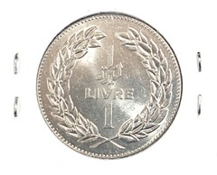 @@@ A SUPERB 1981 BANK OF LEBANON ONE LIVRES @@@