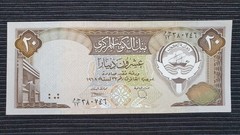 KUWAIT 20 Dinars 1968 (1986) P16b Sign 6 aUNC Banknote 746