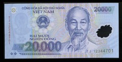 500 New Iraq Dinar + A Free 20,000 Viet Nam Dong Lot Of 1 Ea.