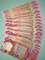 500,000 Iraqi Dinars 2023 NEW UNC 1/2 Mill 500k IQD Authentic Active (20x 25000)
