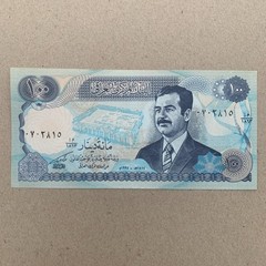 🇮🇶 Iraq, 100 Dinar Banknote 1994, P-84, Saddam Hussein Issue Currency