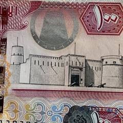 2014 United Arab Emirates 100 Dirhams Banknote Currency Excellent Condition