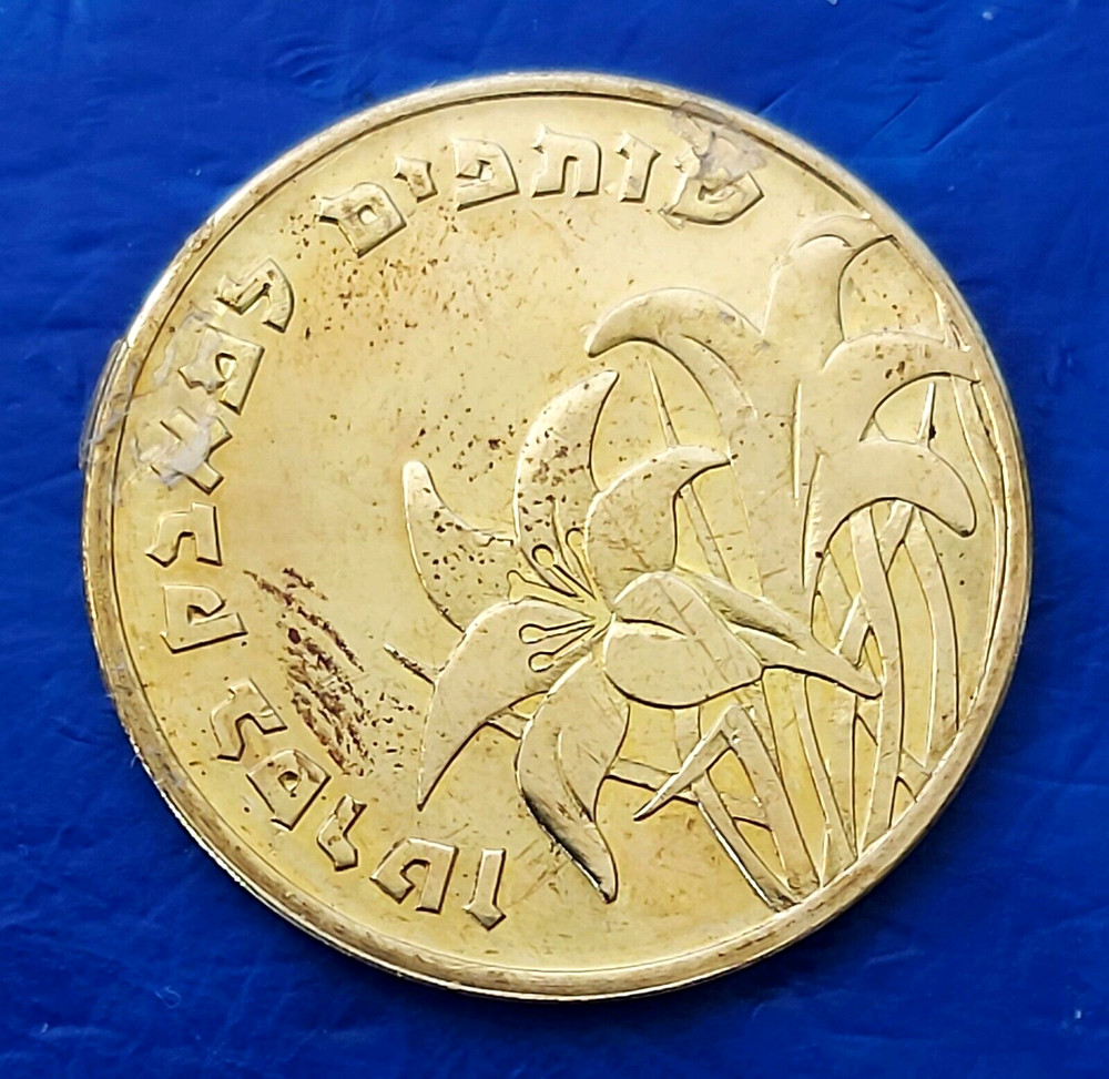 Israel Token “The Israel Cancer Association (ICA)” Coin 25mm Brass