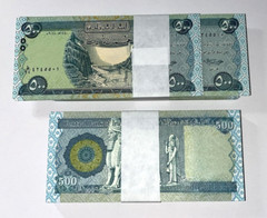 Iraq 5000 Dinars 10 Pcs x 500 Dinars 2018 NEW UNC Active Iraqi Currency 5k IQD