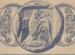 Greece. 1 Drachma 1941 UNC Greek banknote, Statue of Aristotle – Ancient coin.