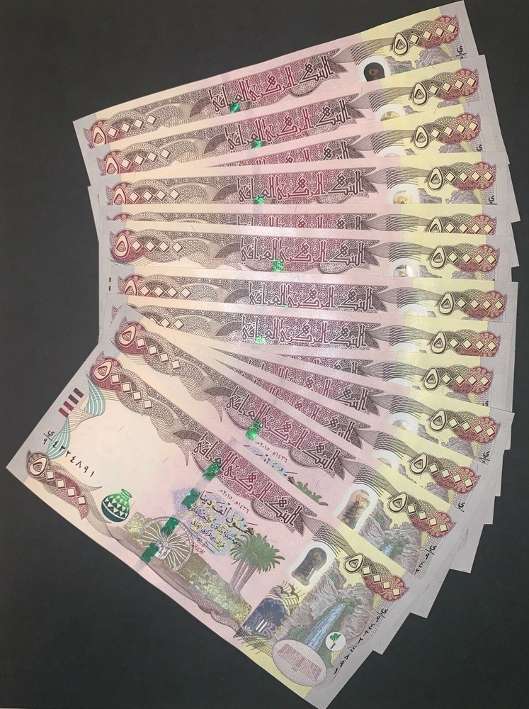 MILLION Iraq Dinar – 20 x 50K – 1,000,000 IQD – Verified Authentic IQD Money