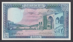 LEBANON 100 Livres 1988 UNC P66d