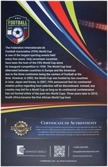 Football Collection Folder-Card 2 Pcs Set, UNC, w/ COA, Version 2 X 10 PCS