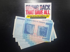 🇿🇼 ZIMBABWE 100 TRILLION DOLLAR AA/2008 P-91 LOT OF 5 UNC BANKNOTES