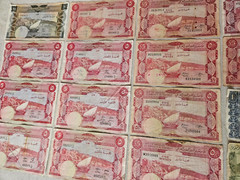Yemen South Arabia Currency Authority Dinars /Fils 1960’s & 1980’s Lot Banknotes