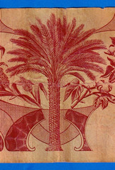 South Yemen 5 Dinars 1965 P-4b Circulated Note – Aden, Dhow, Date Palm K1254715