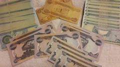 103,000 IRAQI DINAR (150)×500s (5)×5,000s (2)×1,000s (4)×250s