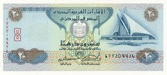 United Arab Emirates UAE 20 Dirhams 2000 P. 21b Unc